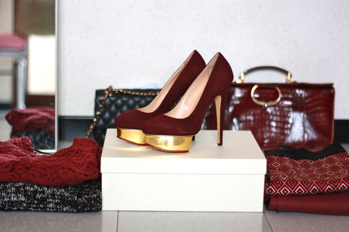charlotte olympia dolly burgundy