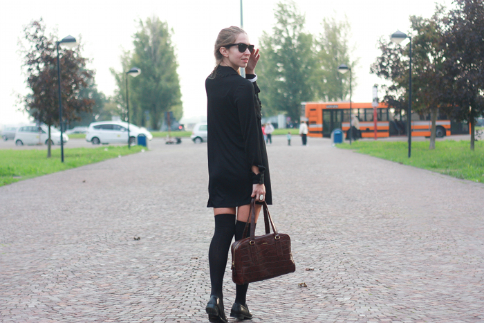 parigine e mocassini outfit