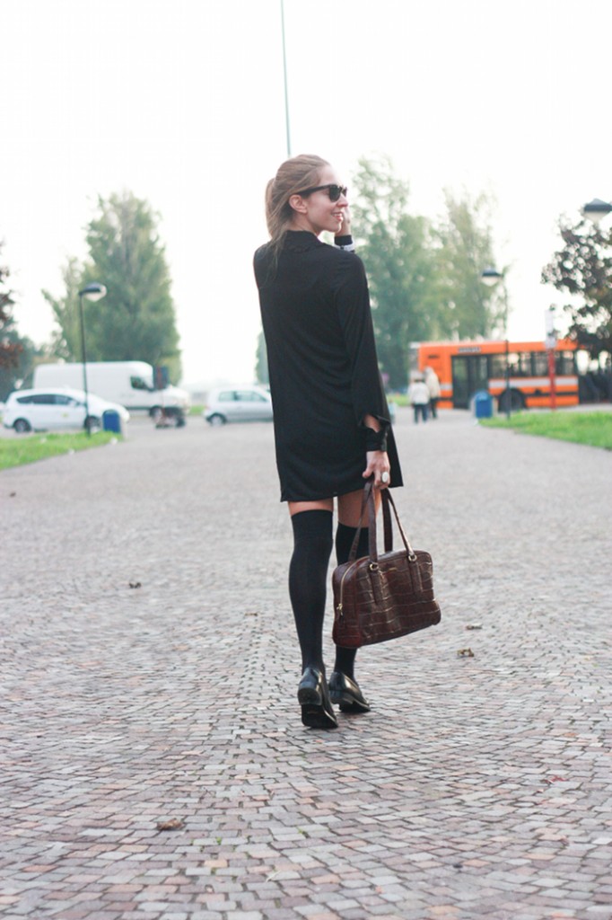 parigine e mocassini outfit