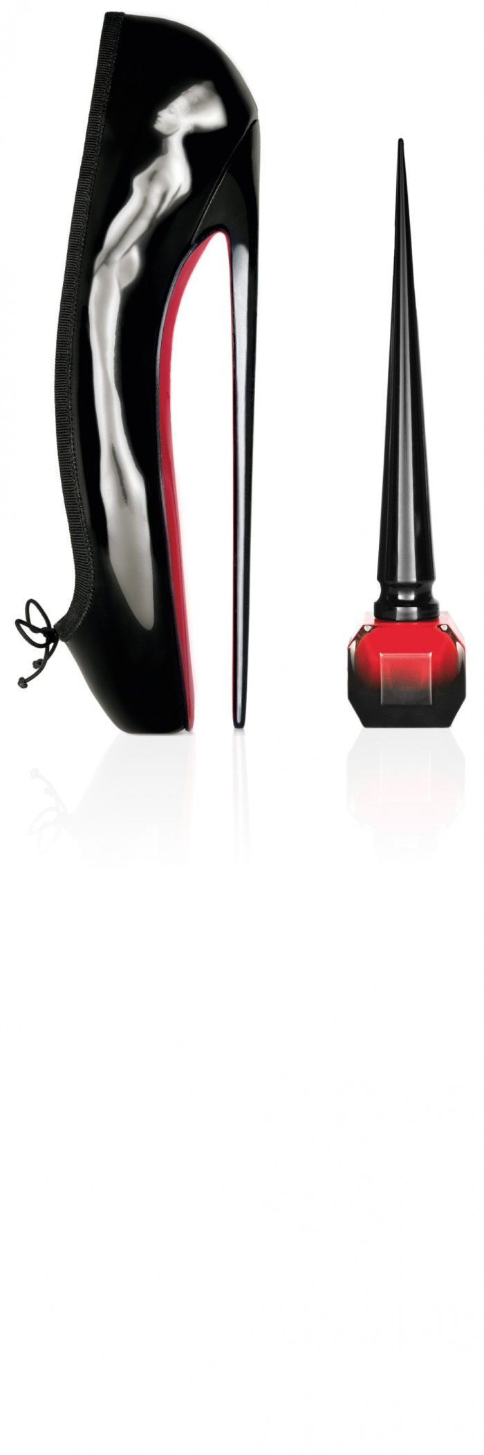Rouge Louboutin + Lynch Ballerina