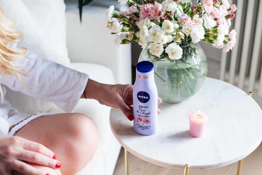nivea crema olio